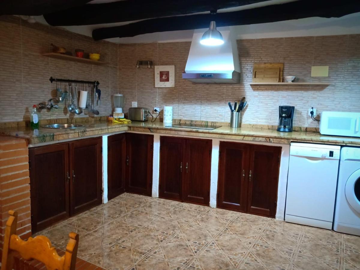 Acogedora Casa De Pueblo Con Piscina Villa Fuenteheridos Buitenkant foto
